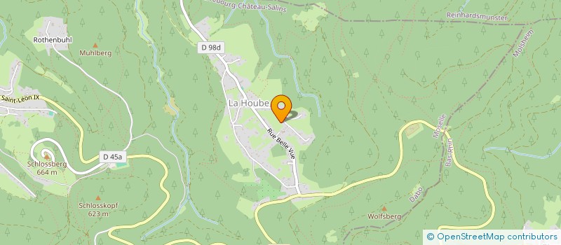 localisation de l'entreprise LA CIGOGNE BLANCHE  DABO