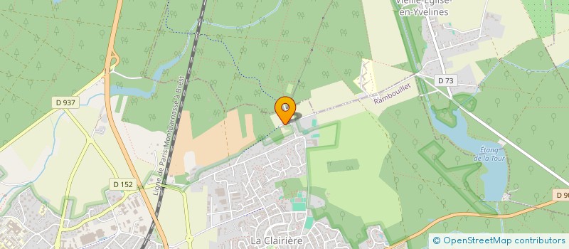 localisation de l'entreprise LA CIME VERTE à RAMBOUILLET