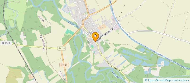 localisation de l'entreprise LA CIMENTERIE  FRIGNICOURT