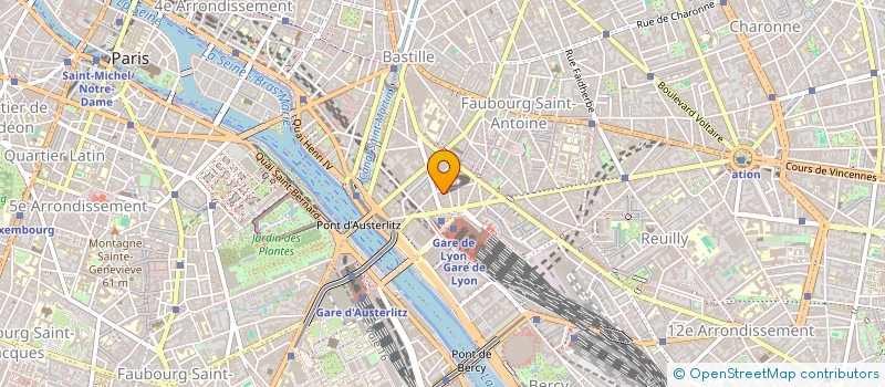 localisation de l'entreprise LA CINEPHILE  PARIS