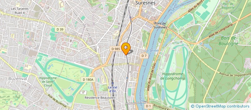 localisation de l'entreprise LA CINQUIEME COMPAGNIE à SURESNES