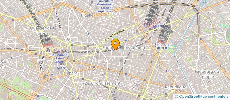 localisation de l'entreprise LA CINQUIEME COMPAGNIE DU POISSON  PARIS