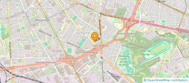 localisation de l'entreprise LA CIOCIARA  LYON