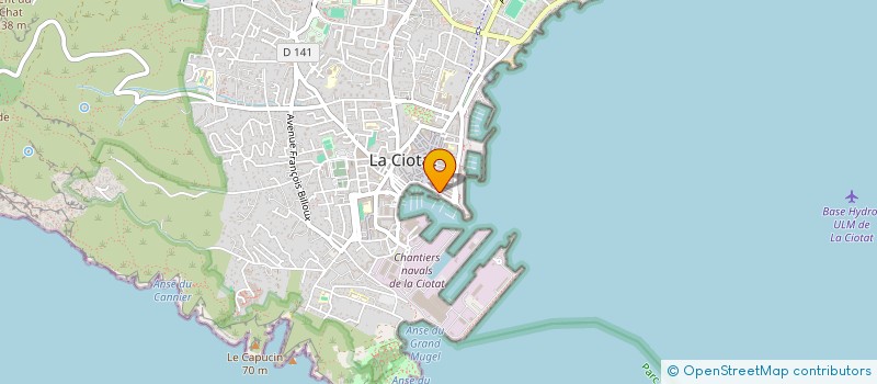 localisation de l'entreprise LA CIOTAT INDUSTRIE MARITIME à LA CIOTAT