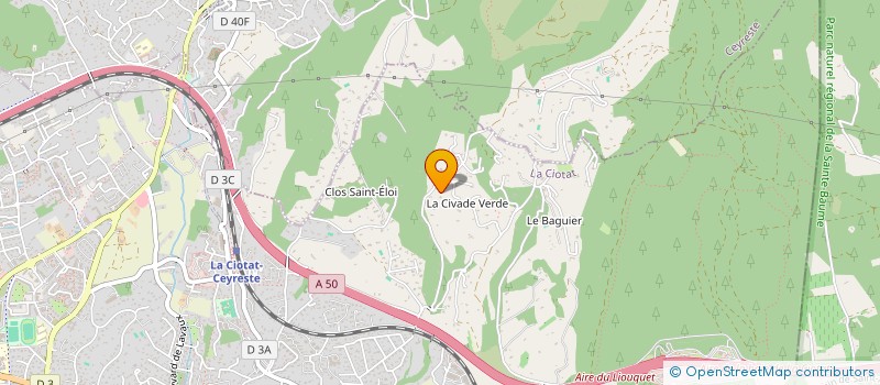 localisation de l'entreprise LA CIOTAT PECHE LOISIR  LA CIOTAT