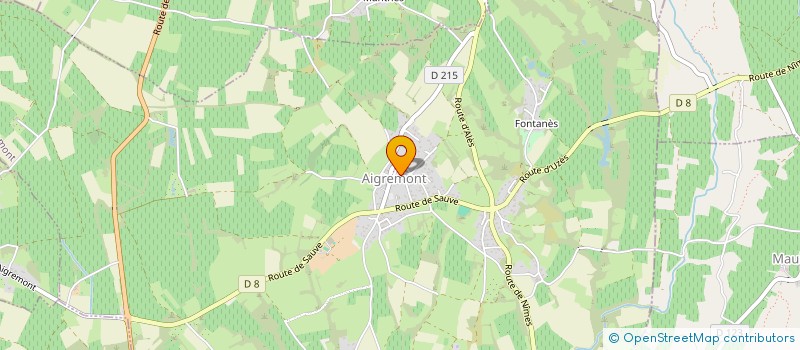 localisation de l'entreprise LA CIRCULADE  AIGREMONT