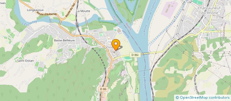 localisation de l'entreprise LA CIRE 07  VIVIERS