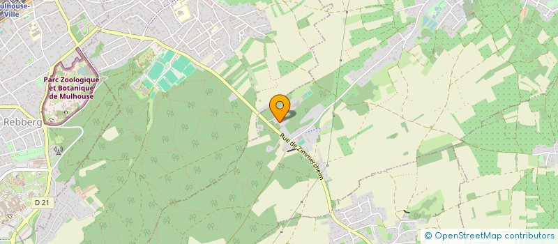 localisation de l'entreprise LA CITADELLE  RIXHEIM