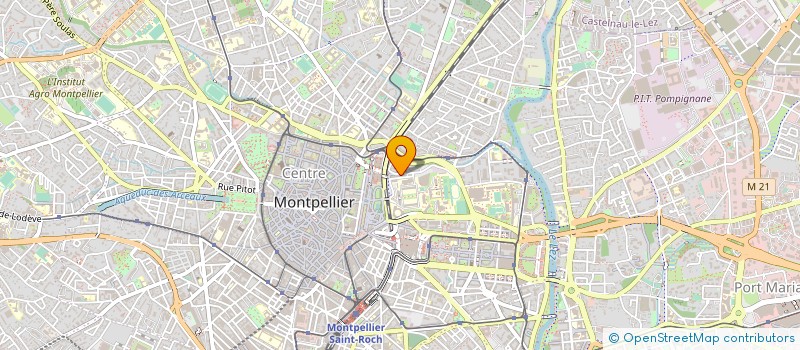 localisation de l'entreprise LA CITADELLE à MONTPELLIER