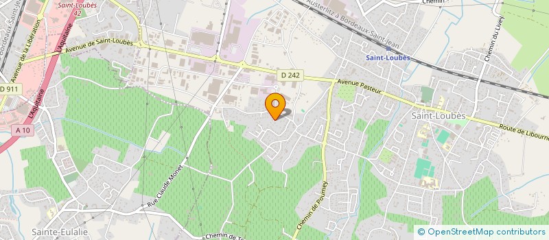 localisation de l'entreprise LA CITADELLE  SAINT-LOUBES