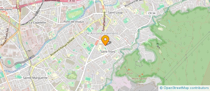 localisation de l'entreprise LA CITADELLE  MARSEILLE