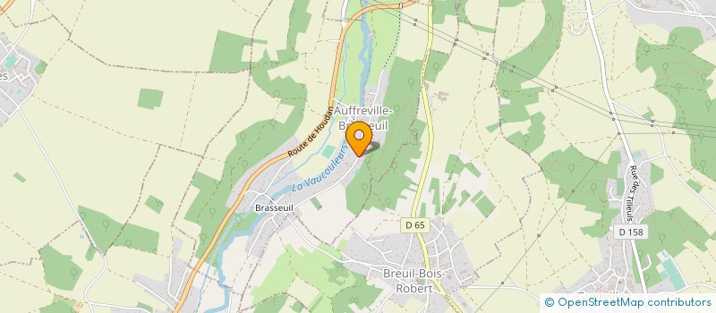 localisation de l'entreprise LA CITADELLE D'AUFREVILLE  AUFFREVILLE-BRASSEUIL