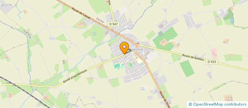 localisation de l'entreprise LA CITADELLE DES ARTS  CAESTRE