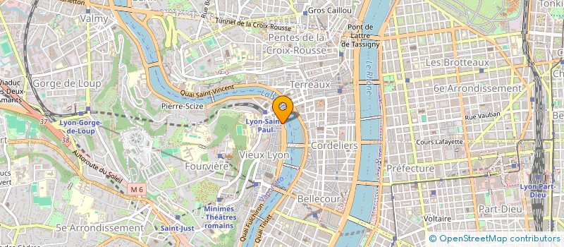 localisation de l'entreprise LA CITADINE DES CHAMPS  LYON