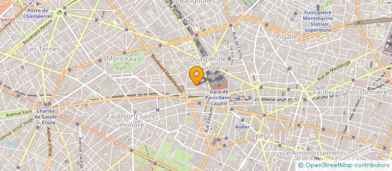 localisation de l'entreprise LA CITE à PARIS