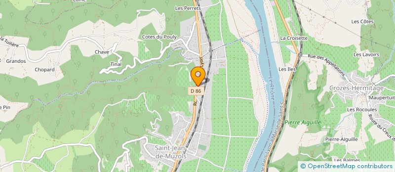 localisation de l'entreprise LA CITE D'ARGENT à SAINT-JEAN-DE-MUZOLS