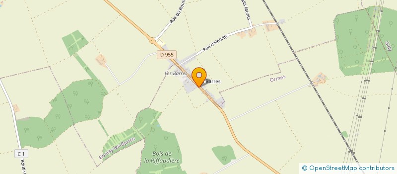 localisation de l'entreprise LA CITE DES JOUEURS à ORMES