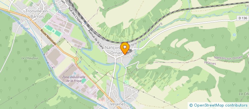 localisation de l'entreprise LA CITE DES LEUQUES à SAINT-AMAND-SUR-ORNAIN