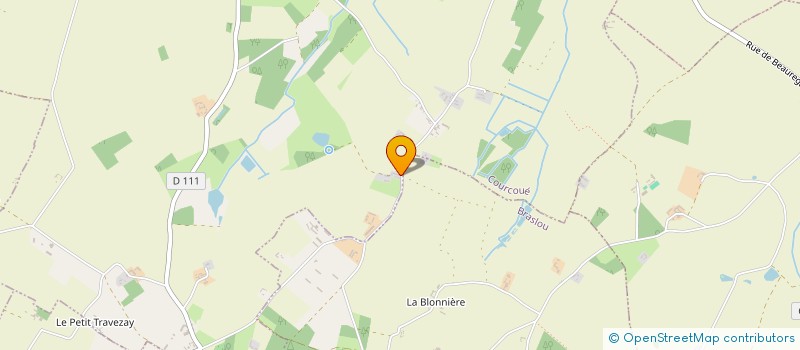 localisation de l'entreprise LA CITE DES PARFUMS  LA TOUR SAINT GELIN