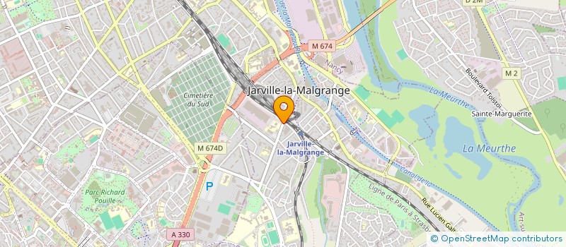 localisation de l'entreprise LA CITE DU FAIRE  JARVILLE-LA-MALGRANGE