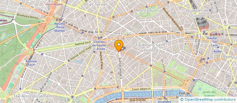 localisation de l'entreprise LA CITE DU SPORT PROMOTION à PARIS