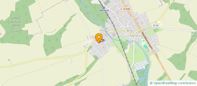 localisation de l'entreprise LA CITE NOUVELLE  MORISEL