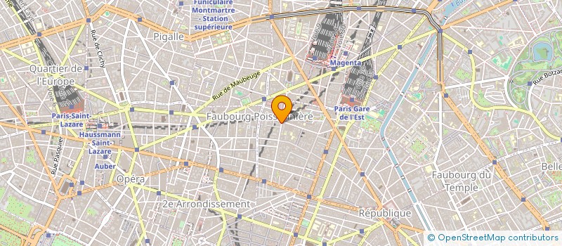 localisation de l'entreprise LA CITE VERTE  PARIS