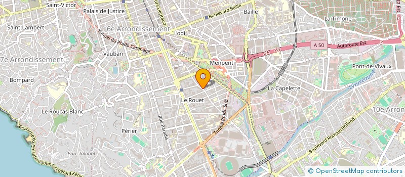 localisation de l'entreprise LA CIVETTE à MARSEILLE