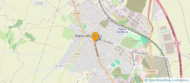 localisation de l'entreprise LA CIVETTE  NUX-LES-MINES