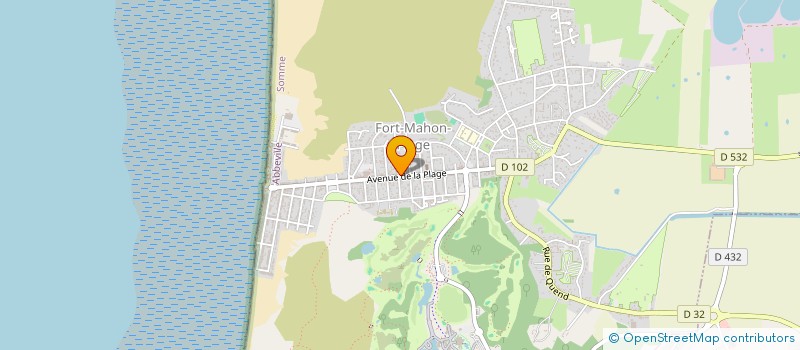 localisation de l'entreprise LA CIVETTE à FORT-MAHON-PLAGE