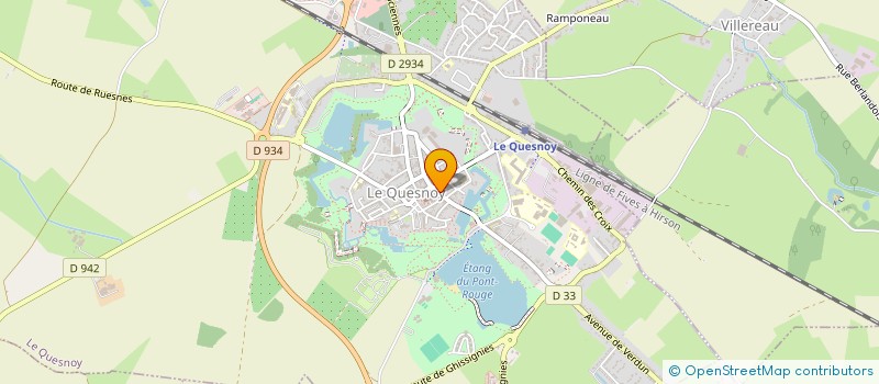 localisation de l'entreprise LA CIVETTE à LE QUESNOY