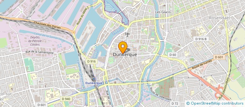 localisation de l'entreprise LA CIVETTE JONNEKIN à DUNKERQUE