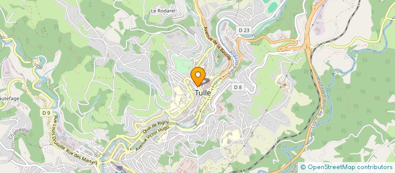 localisation de l'entreprise LA CIVETTE LEMAIRE à TULLE