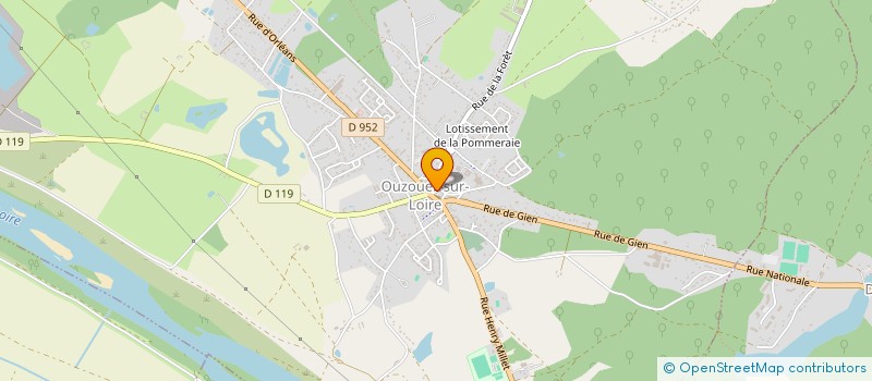 localisation de l'entreprise LA CIVETTE ORATORIENNE à OUZOUER-SUR-LOIRE