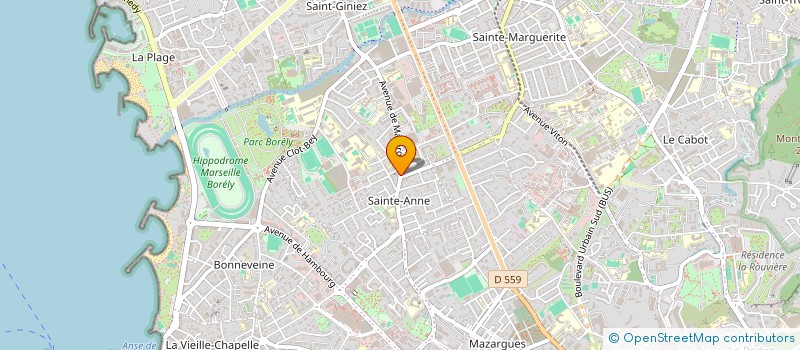 localisation de l'entreprise LA CIVETTE STE ANNE à MARSEILLE