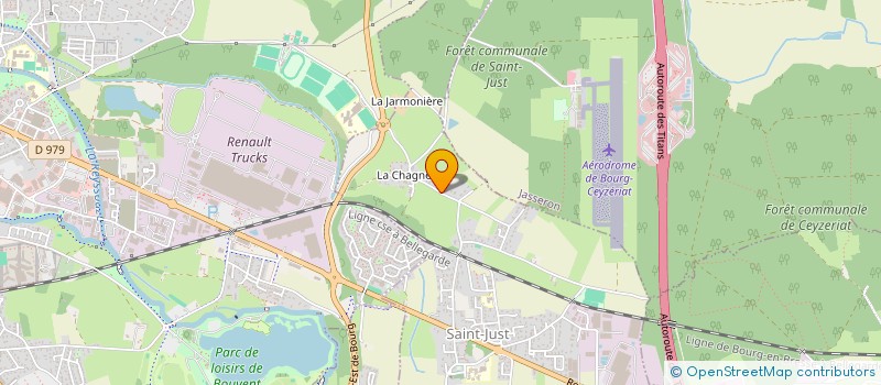 localisation de l'entreprise LA CIVILE  SAINT-JUST