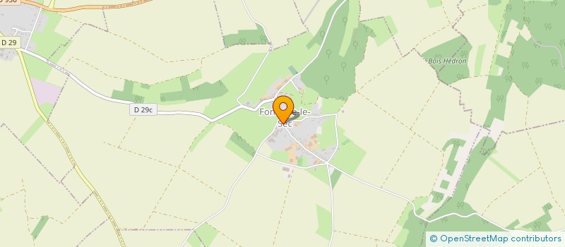 localisation de l'entreprise LA CLAIRE FONTAINE à FONTAINE-LE-SEC