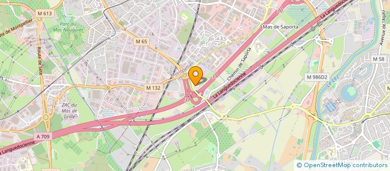 localisation de l'entreprise LA CLAIRETTE à LATTES