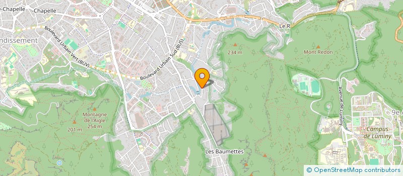 localisation de l'entreprise LA CLAIRIERE à MARSEILLE