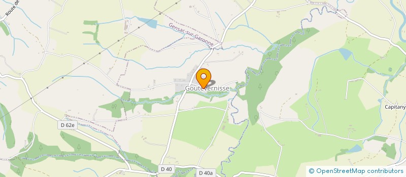 localisation de l'entreprise LA CLAIRIERE  MONTBRUN-BOCAGE