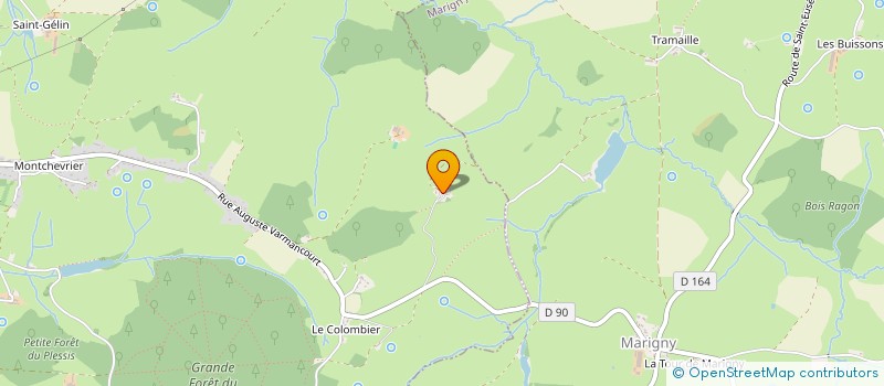 localisation de l'entreprise LA CLAIRIERE CENTRE DE MEDIATION PAR L'ANIMAL  BLANZY