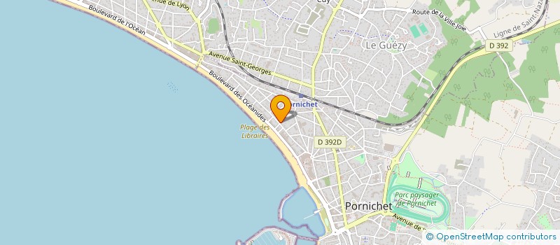 localisation de l'entreprise LA CLANI à PORNICHET