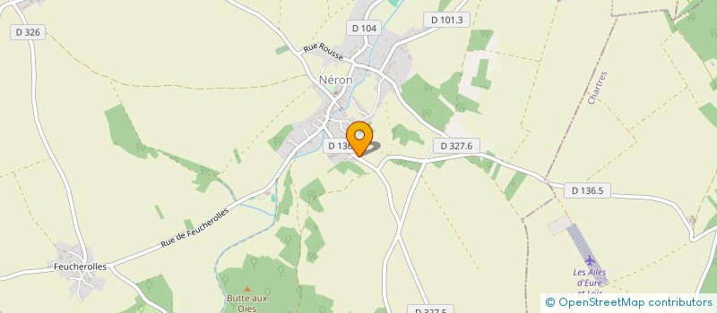 localisation de l'entreprise LA CLAREE à NERON