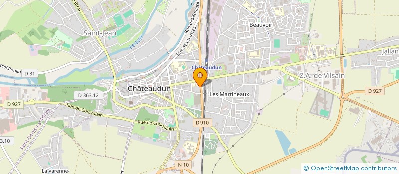 localisation de l'entreprise LA CLASSE DUNOISE à CHATEAUDUN