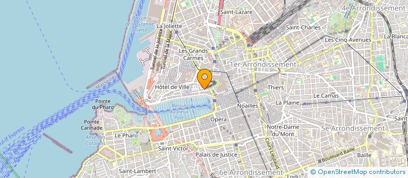 localisation de l'entreprise LA CLASSE URBAINE  MARSEILLE