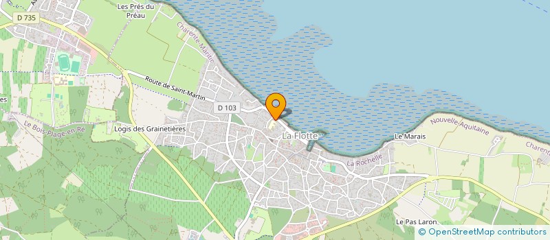 localisation de l'entreprise LA CLAVETTE  LA FLOTTE