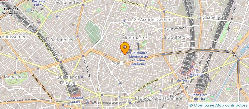 localisation de l'entreprise LA CLE BOTTEE à PARIS