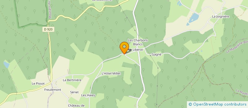 localisation de l'entreprise LA CLE DE FA à MOUTIERS-AU-PERCHE
