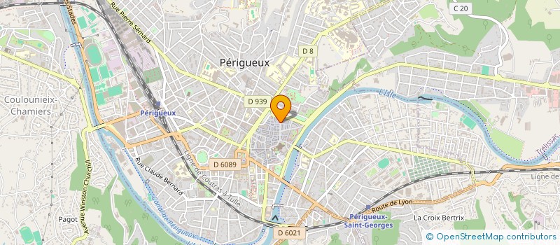 localisation de l'entreprise LA CLE DE L'IMMO à PERIGUEUX