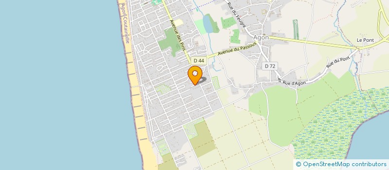 localisation de l'entreprise LA CLE DE LA LIBERTE  AGON-COUTAINVILLE